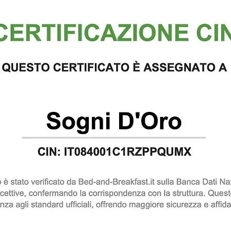 Frühstückspension Sogni D'oro